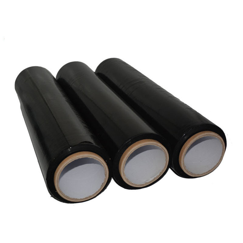 Wholesale Customize Black Pe Wrapping Film Stretch Pe Pallet Stretch Film Supplier Stretch Film lldpe