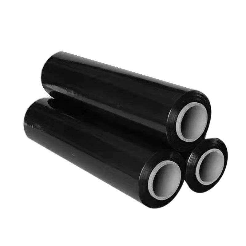 Wholesale Customize Black Pe Wrapping Film Stretch Pe Pallet Stretch Film Supplier Stretch Film lldpe