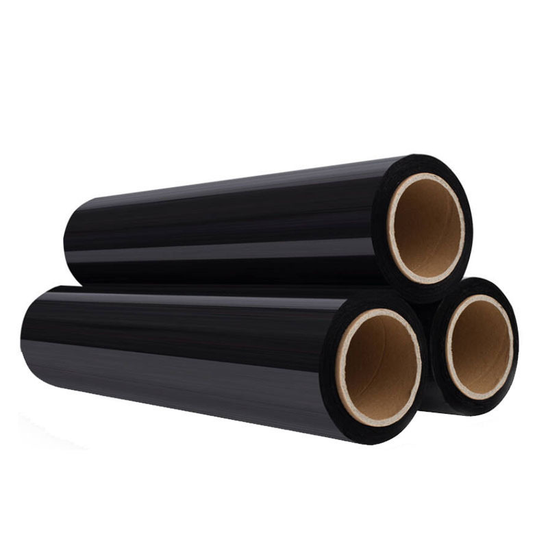 Wholesale Customize Black Pe Wrapping Film Stretch Pe Pallet Stretch Film Supplier Stretch Film lldpe