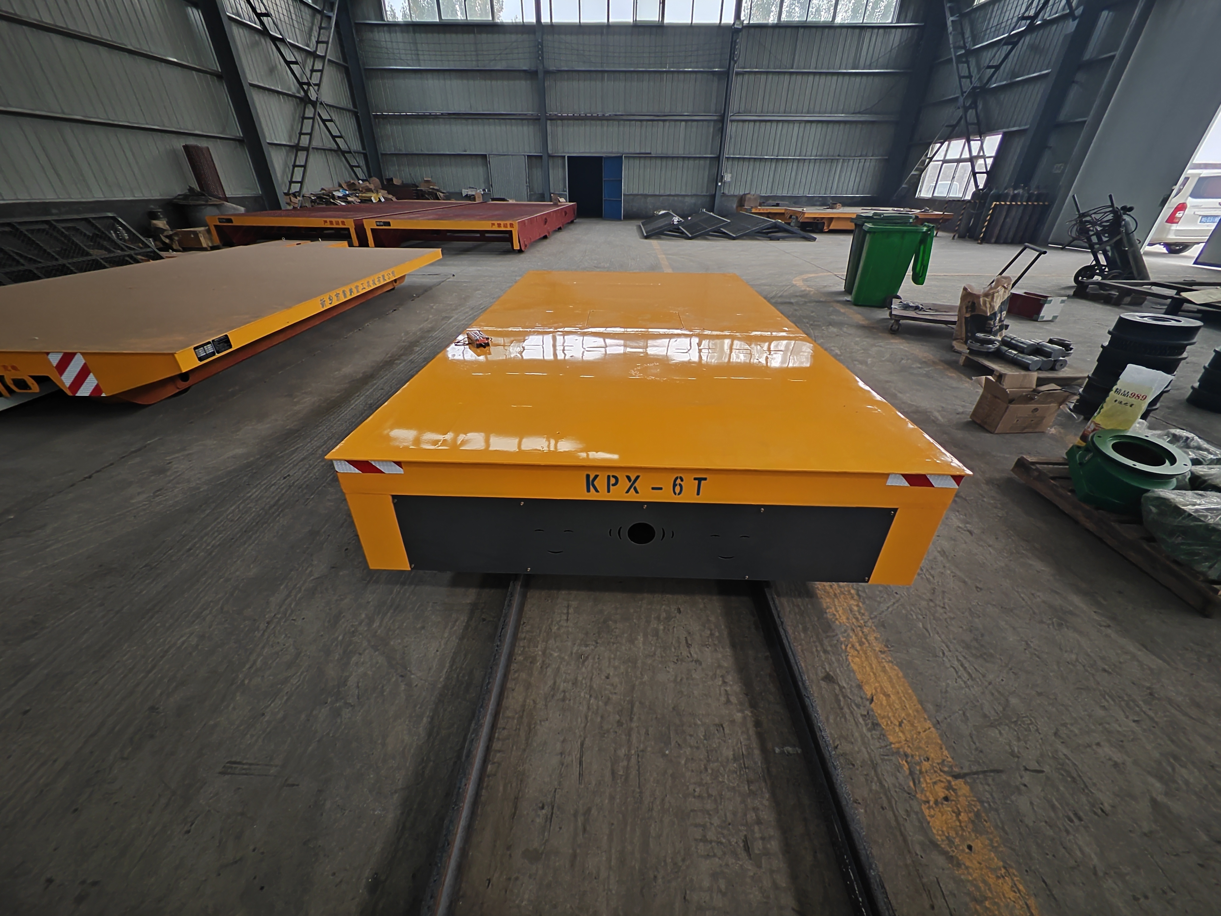 Material handling trolley Material Recovery Transfer Trolleys Railroad Cargo Cart