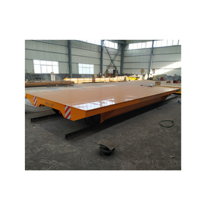 Railway Transfer Capacity 50 Tons Platform Cart Workpiece Handling Railroad Cart Transfer Cart 70t