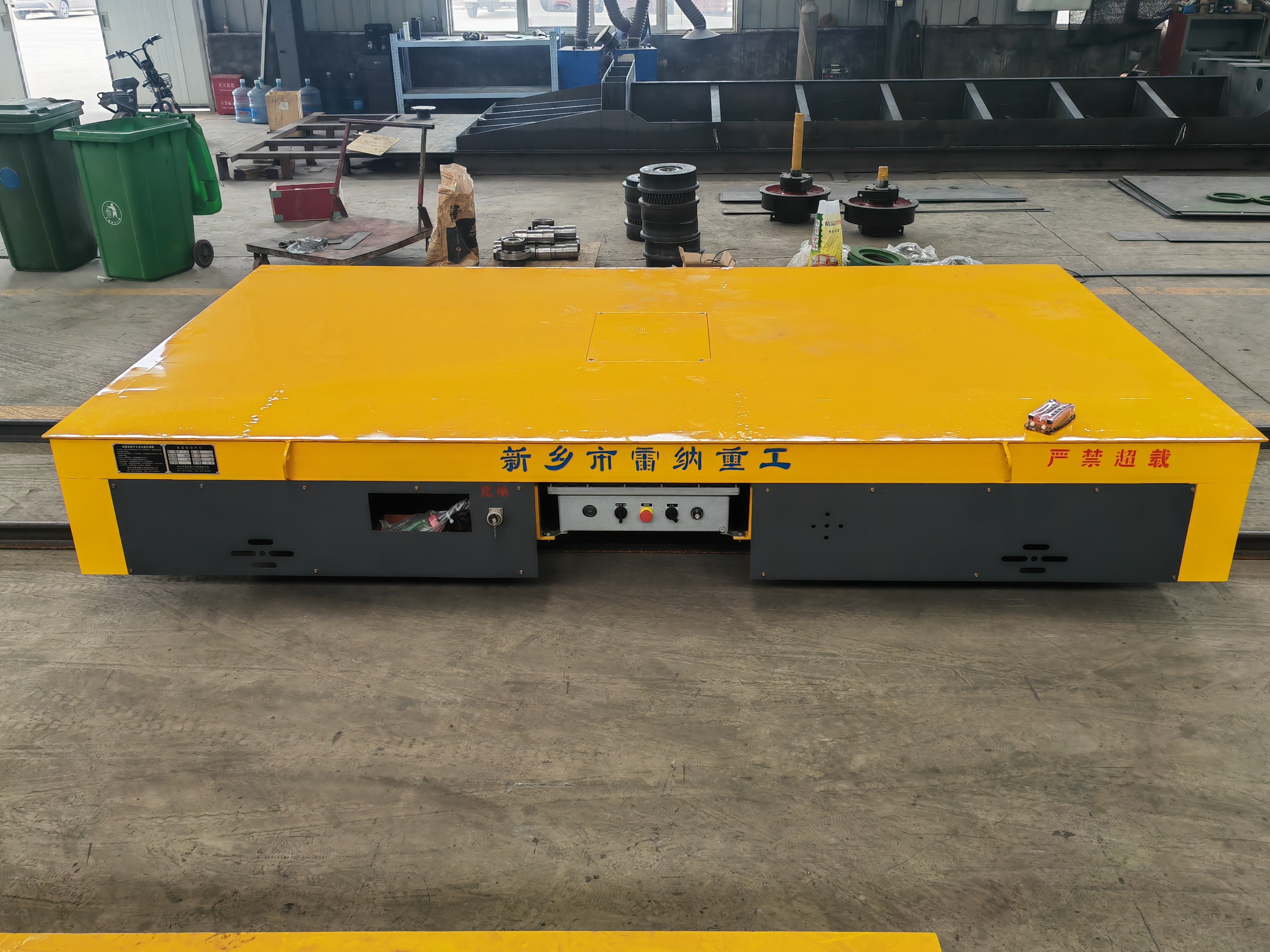 Material handling trolley Material Recovery Transfer Trolleys Railroad Cargo Cart