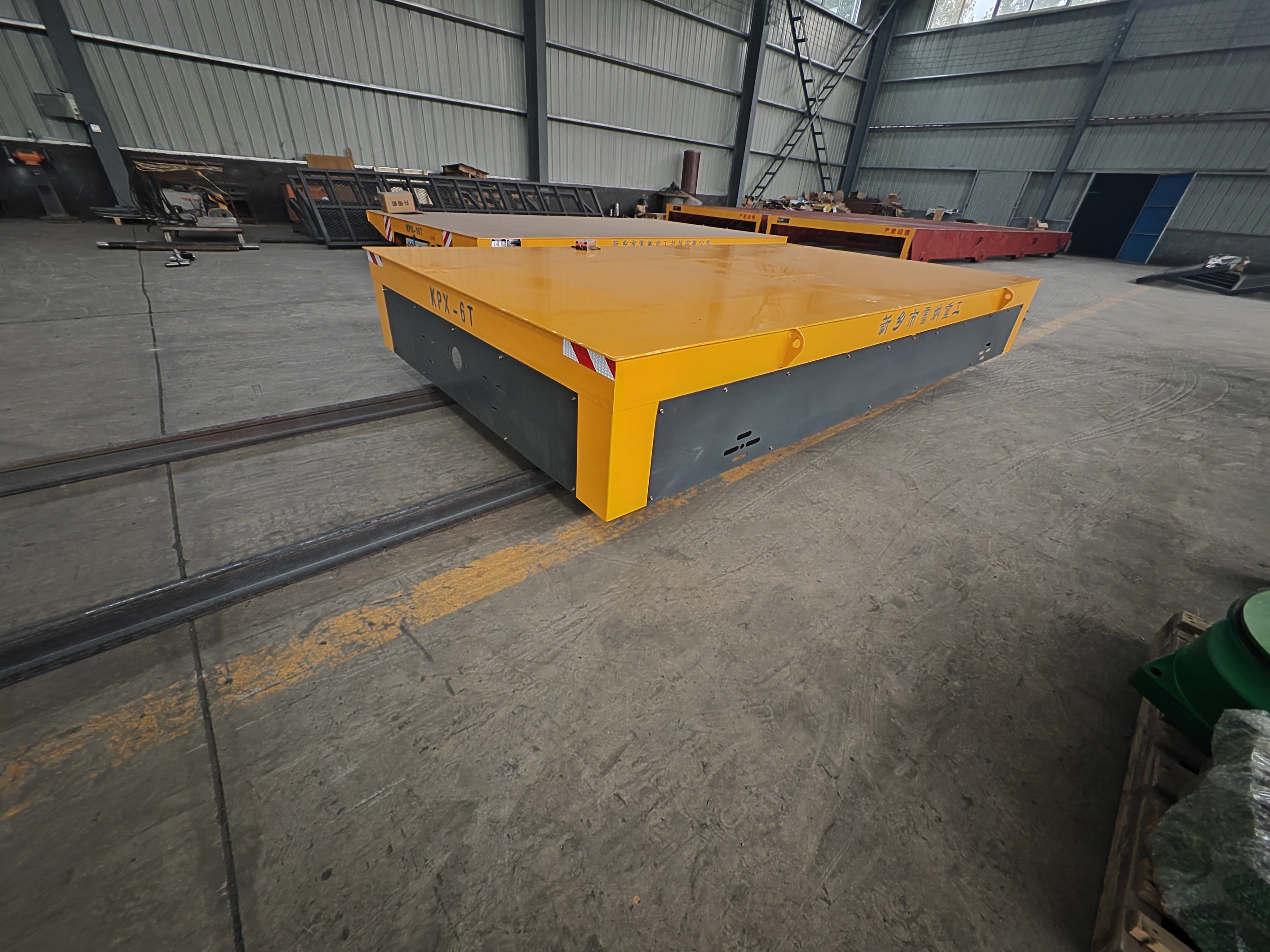 Material handling trolley Material Recovery Transfer Trolleys Railroad Cargo Cart