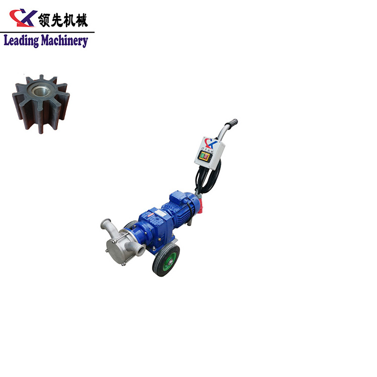 Fruit wine delivery pump juice pump flexible impeller pump