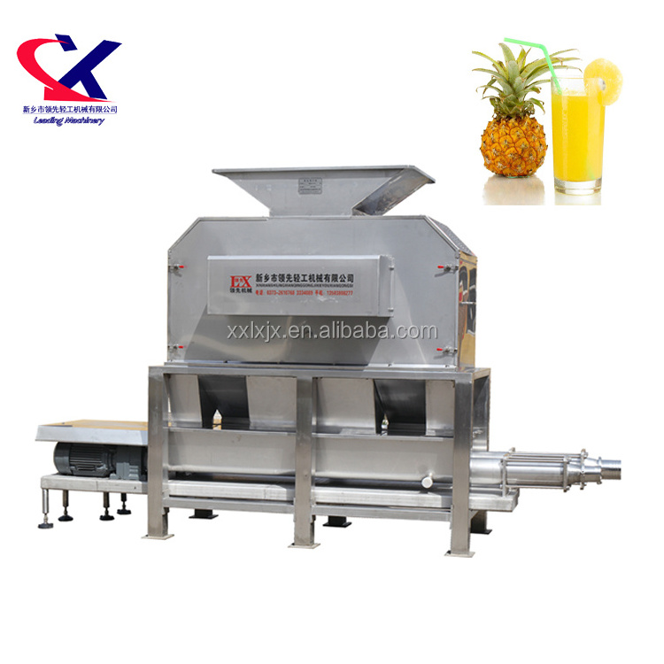 Industrial Pineapple Peeling Machine Juice Extractor Machine