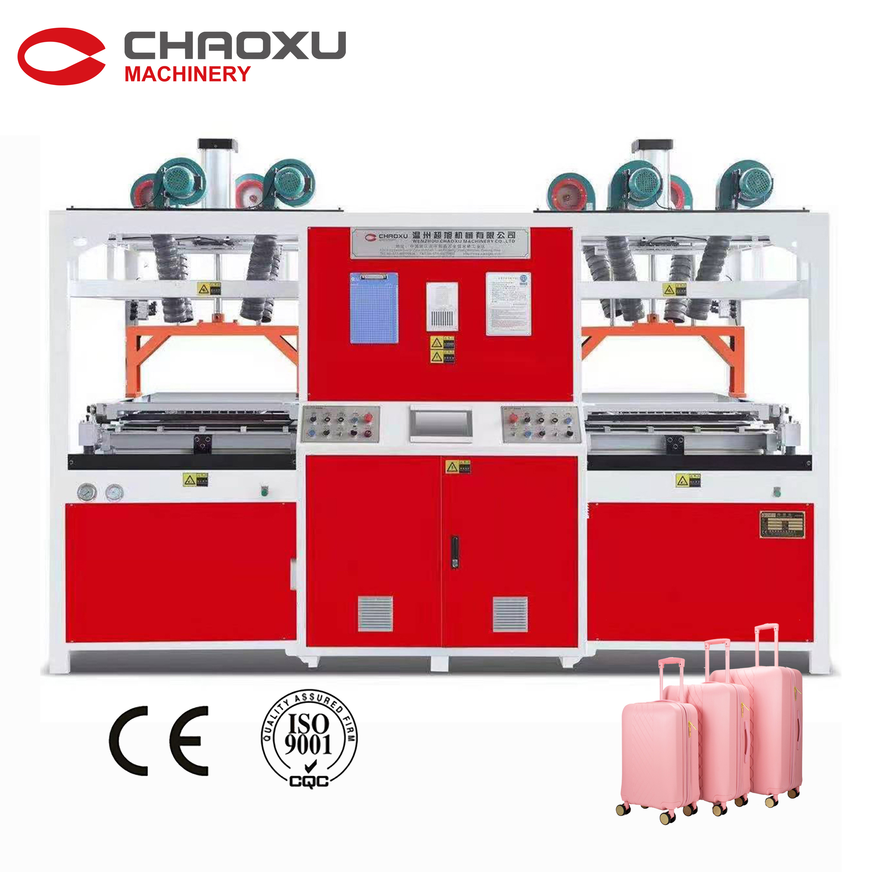 2022 Chaoxu ABS PC Luggage Suitcase Trolley Bag Making Machine