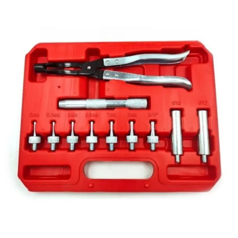 Factory Supply 11 Piece Valve Stem Seal Remover and Installer Tool Kit Pliers Drive Handle Sockets Adapters