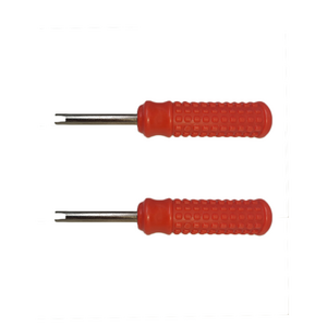 Valve Stem Removal Tool Remove and Install Tire Valve Core Tyre Valve Core Remover Installer Screwdriver with  Plastic Handle