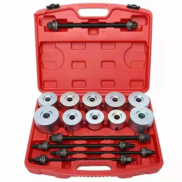 Bushing Driver Set 27Pcs Carbon Steel Bushing Removal Tool for Bearings for Seals for Extraction Drawing In Bushes