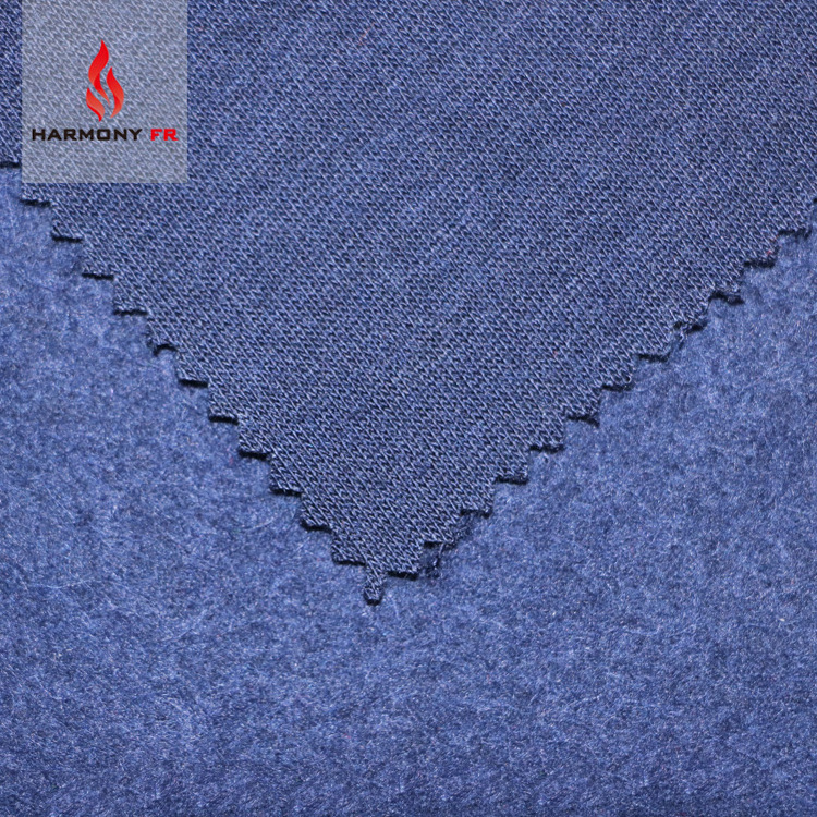 Wholesale Knitted FR Fleece Fabric For Protective Workwear