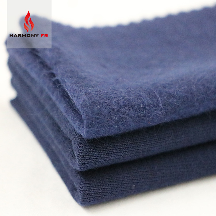 Wholesale Knitted FR Fleece Fabric For Protective Workwear