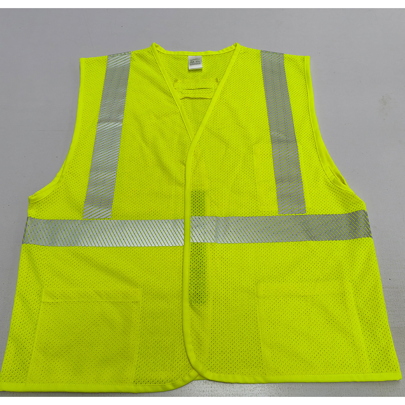 Custom Safety Waistcoats Work Yellow High Visibility Modacrylic Cotton Hivis Mesh Flame Retardant Class 2 Reflective Hi Vis Vest