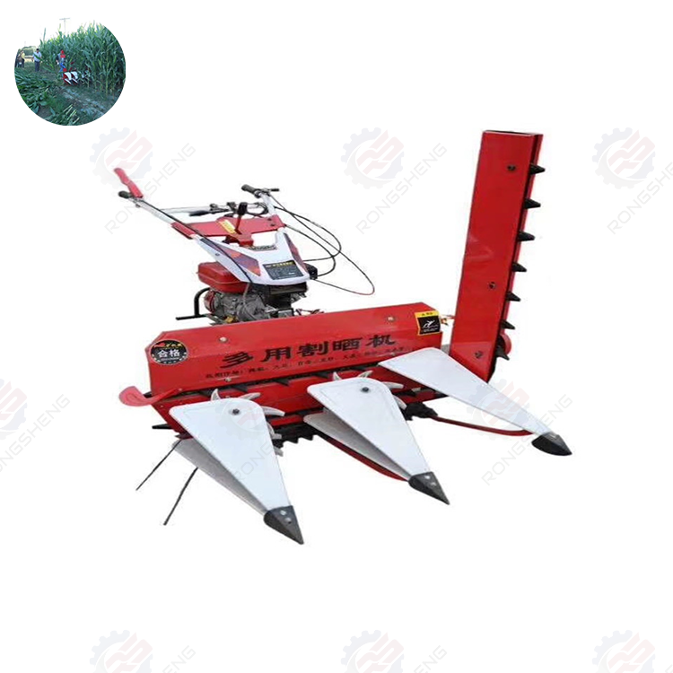 Multifunctional Self Propelled Barley Harvester Swather Sorghum Soybean Windrower Rape Harvester