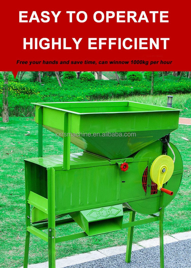 Hot Sale Sesame Beans Wheat Sunflower Seed Grain Cleaner grain winnower Wheat Cleaning Machine