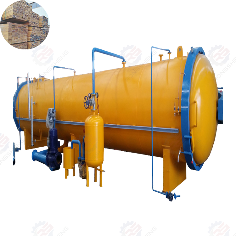 Hot Sale vacuum impregnation autoclave machine preservative pressure wood treatment preservation equipment