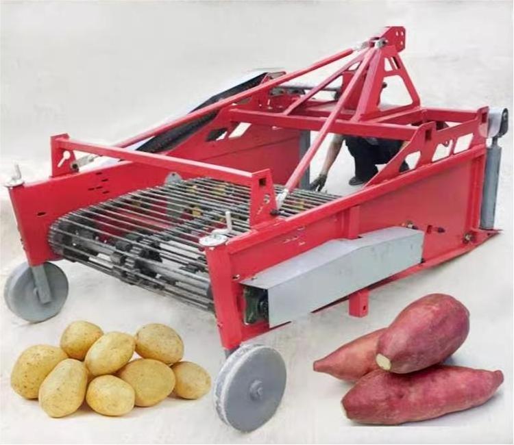 Automatic Potato Harvester 1or2 Row Mini Potato Digger Tractor 3 Point Mounted Potato Harvester Machine