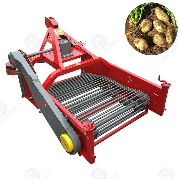 Agricultural machinery 2 row potato harvester machine Small potato digger with pto