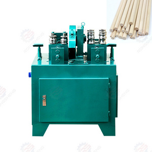 China Manufacture Automatic Broom Handle Dowel Making Machine Wood Round Rod Stick Machine Woodworking Machinery