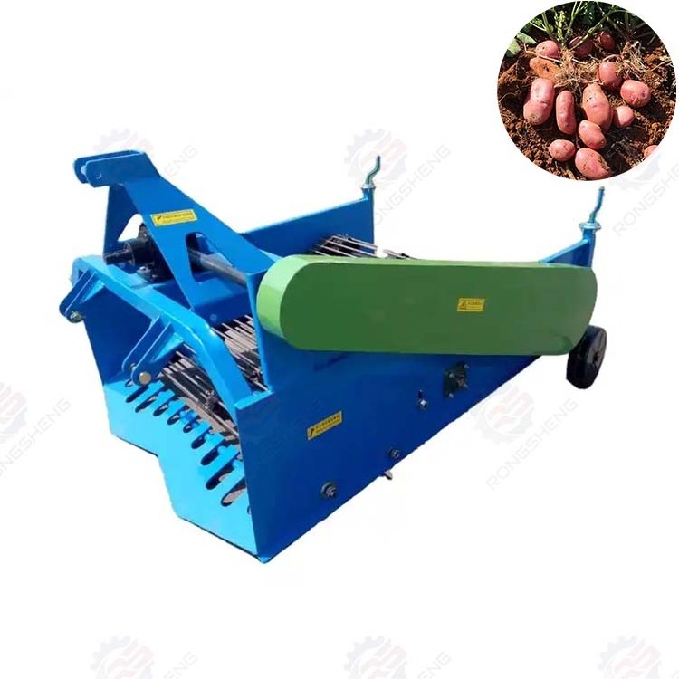 Agricultural machinery 2 row potato harvester machine Small potato digger with pto