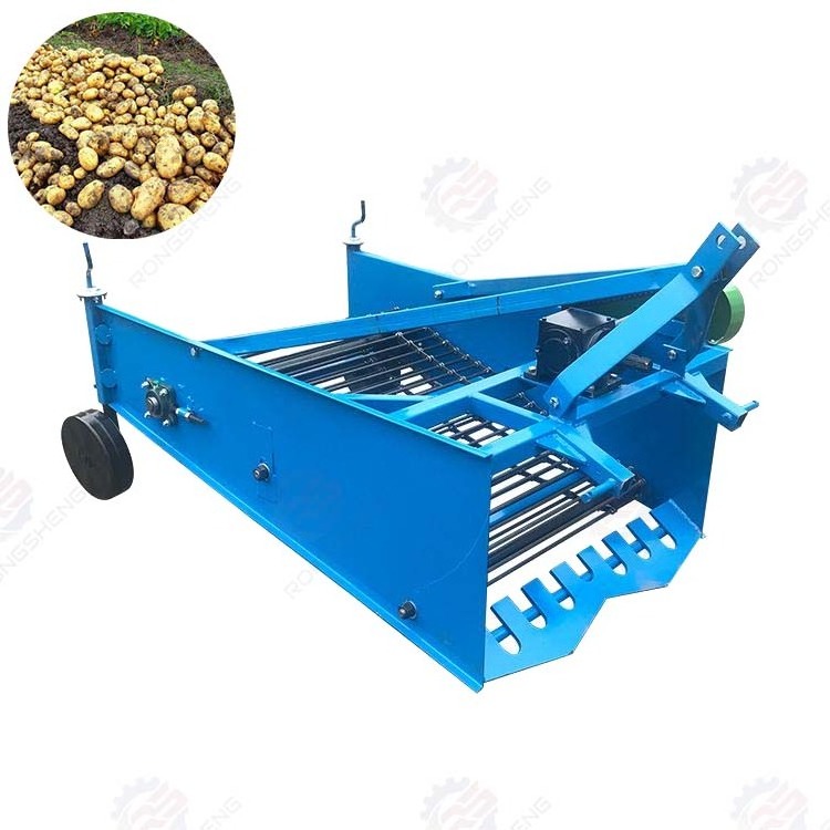 Agricultural machinery 2 row potato harvester machine Small potato digger with pto