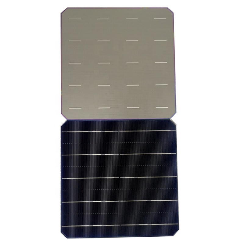 158.75*158.75mm Solar Cells 5bb Mono 22% 22.2% 23% Tab Wire Pv Cells In Good Price