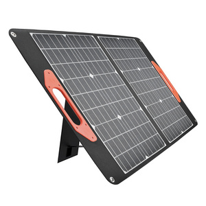 high quality 60W Portable solar panel charger USB for Cell phone folding pack Solar charger for outdoor