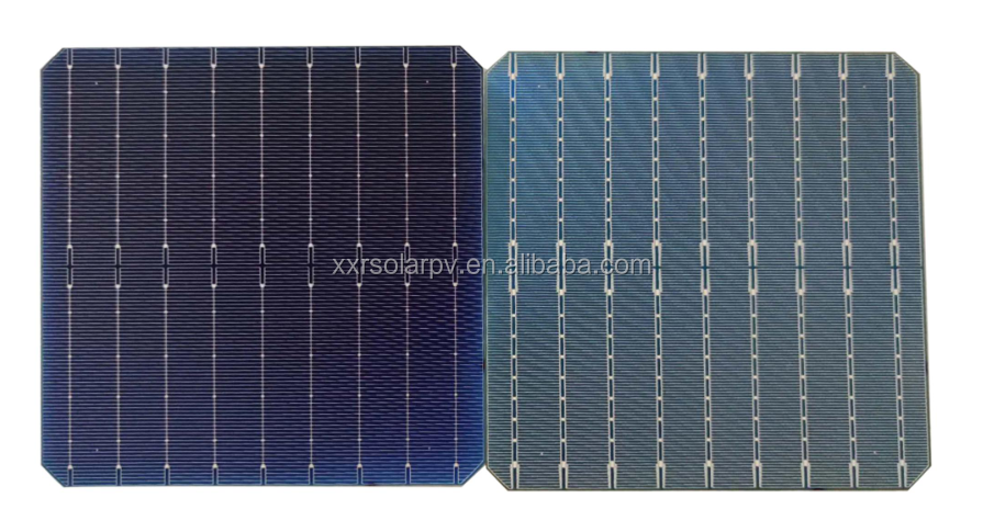 158.75*158.75mm Solar Cells 9bb Mono 22% 22.2% 23% Tab Wire Pv Cells In Good Price