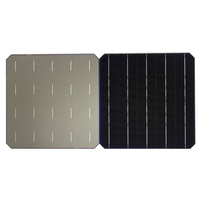 158.75*158.75mm Solar Cells 5bb Mono 22% 22.2% 23% Tab Wire Pv Cells In Good Price