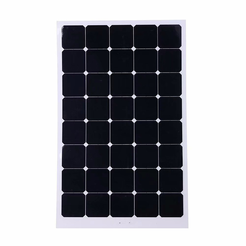 Sunpower semi-flexible solar panel 100 Watt 200 Watt Semi flexible thin Film solar panel