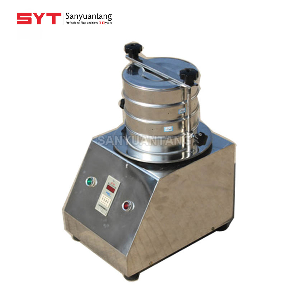 standard 8 inch size test mechanically laboratory vibratory sieve shaker machine with stainless steel 304 sieves