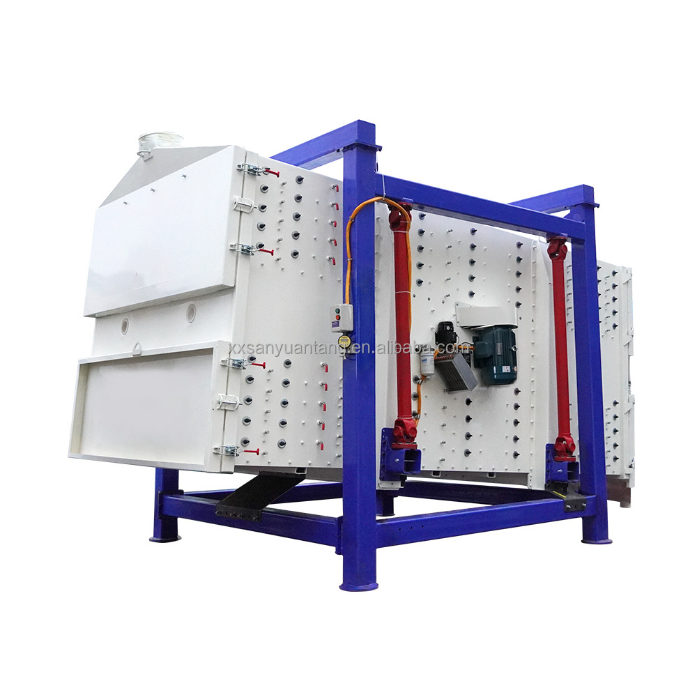 Gyratory Motion Vibrating Screen Sifter Drying sand square linear vibrating screen sieve Square Swing Screen for Thick Sand