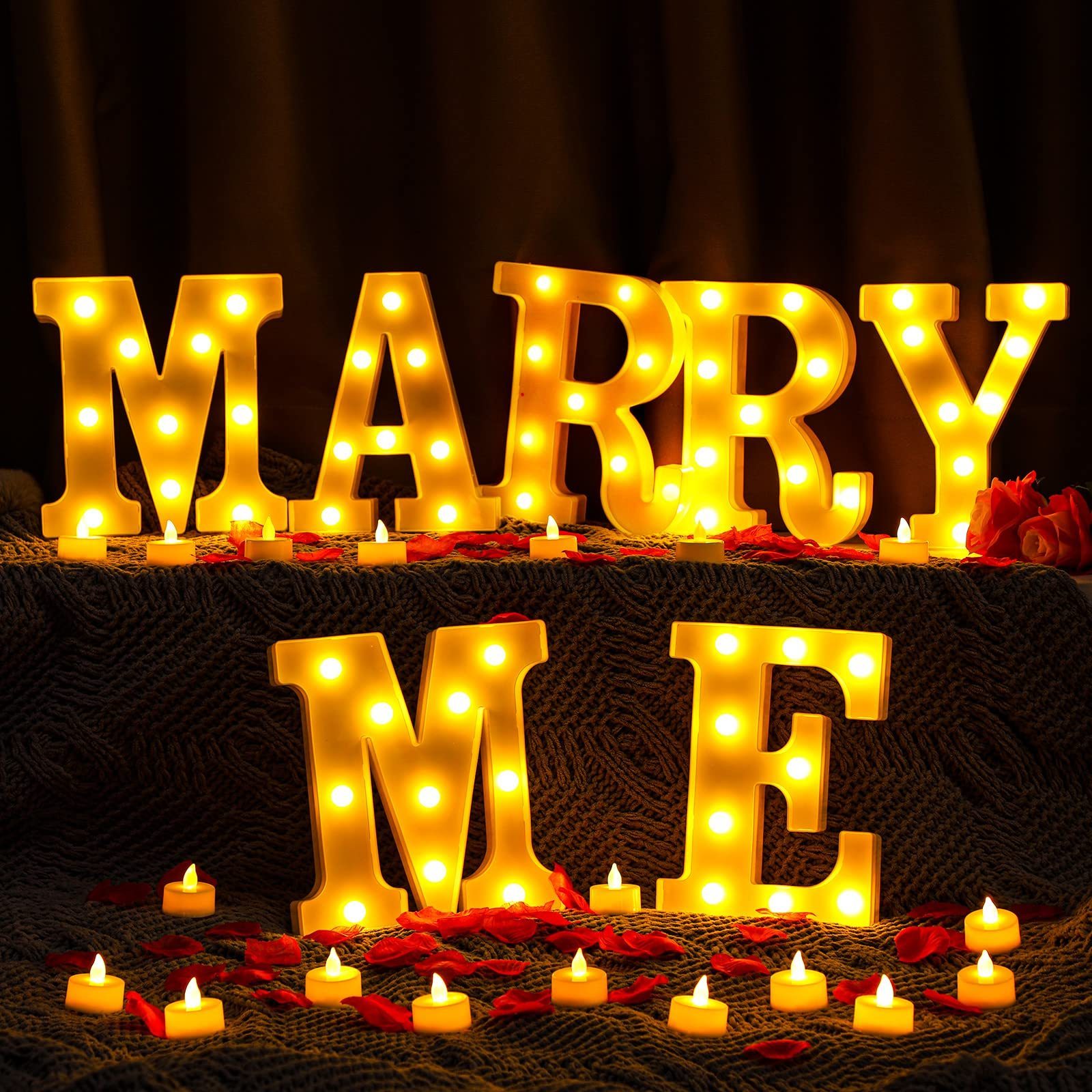 Customized Hot Sales 3ft 4ft 5ft Large Marquee Wedding Letters  Outdoor Waterproof Giant Light up Metal Love Party LED Sign