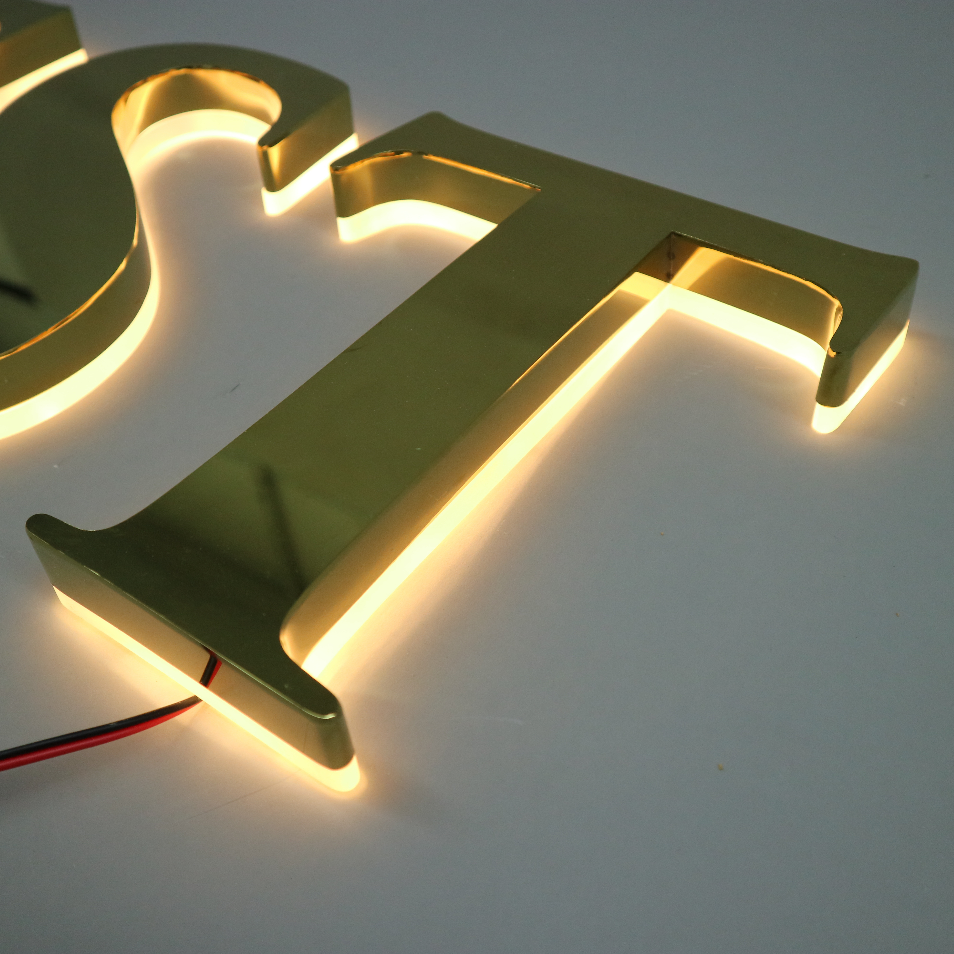 LED Modules 3D Sign Board Outdoor Shop Glow Logo Custom Advertising Led Light Acrylic Led Sign Letter Board