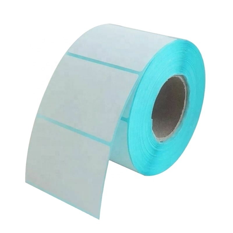 80gsm Semi Gloss Paper Jumbo Hot Melt Adhesive Thermal Transfer Art Couche Label Self Adhesive Label Material Paper Jumbo Roll