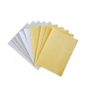 Self Adhesive Backed Sticker PP Synthetic Printable Paper in Sheets