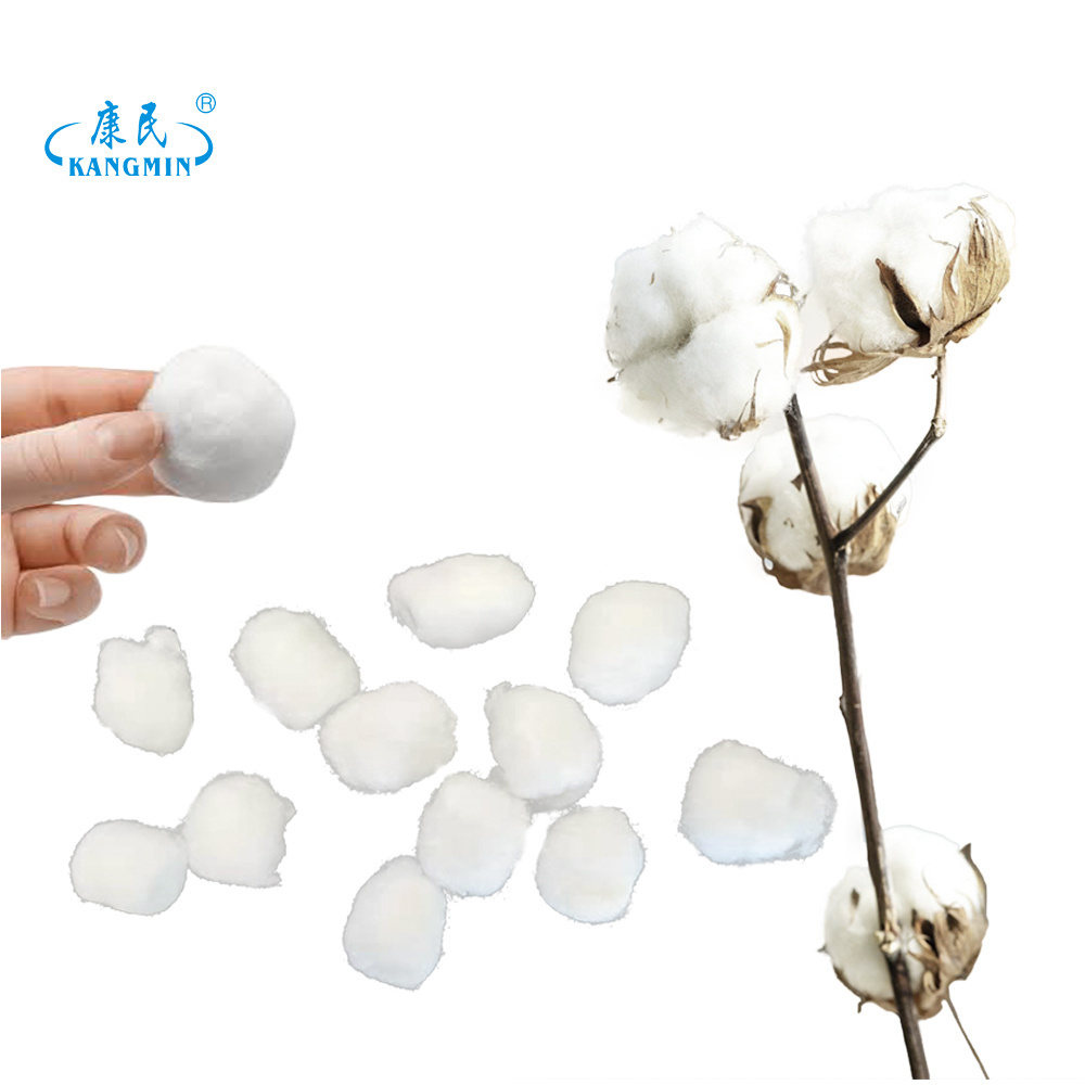 cotton ball Sterile medical absorbent cotton wool with CE&ISO disposable rolls  hospital medical use 100%  pure cotton ball