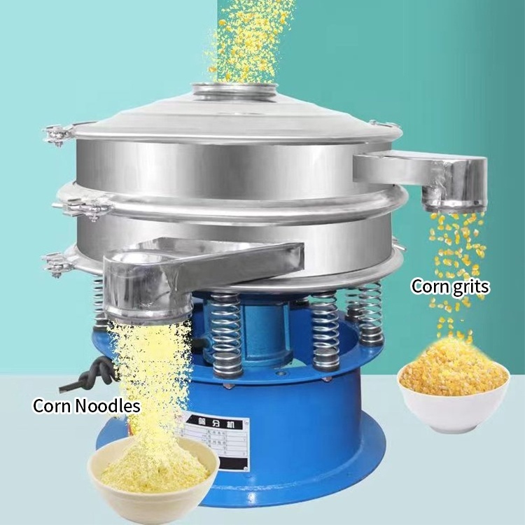 Factory direct sales sifter machine rotary electric sieve mechanical circular vibrator screens