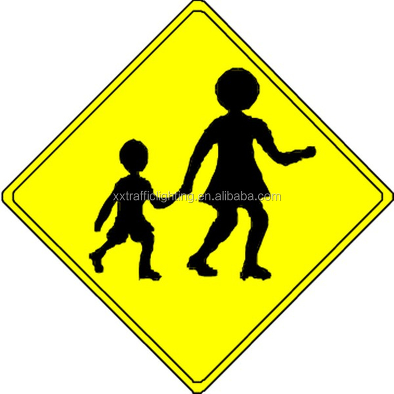 All style Aluminum Traffic Safety Crosswalk Road Traffic Safety Sign