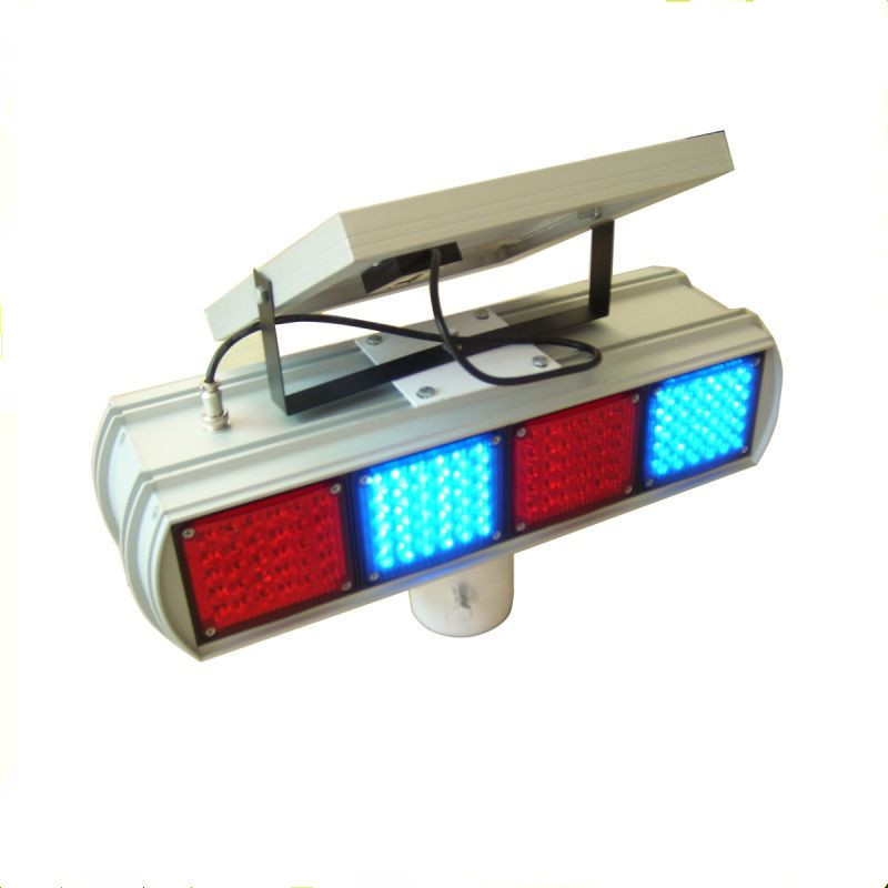 outdoor solar flashing light white color led solar traffic warning light Traffic Safety Light Bar Baton Wand Torch