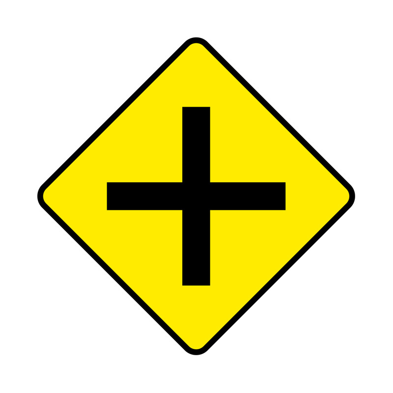 Pedestrian Crossing Road Sign And Symbols/Arabic Traffic Sign