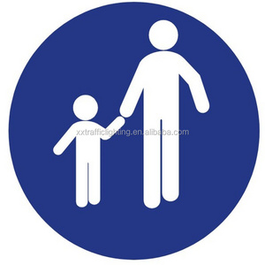 All style Aluminum Traffic Safety Crosswalk Road Traffic Safety Sign