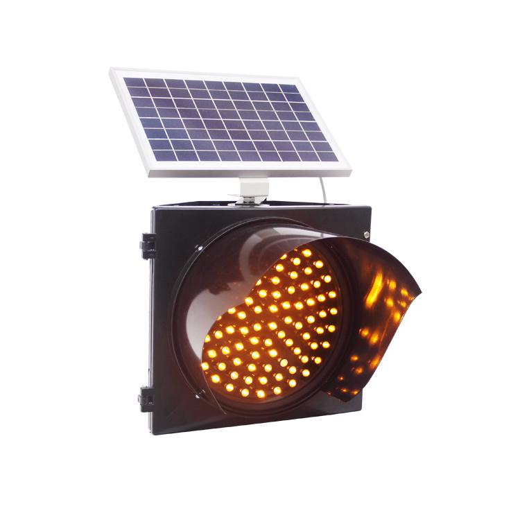 Portable Mobile Mini Solar Powered Led Traffic Light for Traffic Signal with Countdown Timer