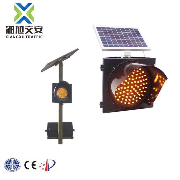 Portable Mobile Mini Solar Powered Led Traffic Light for Traffic Signal with Countdown Timer