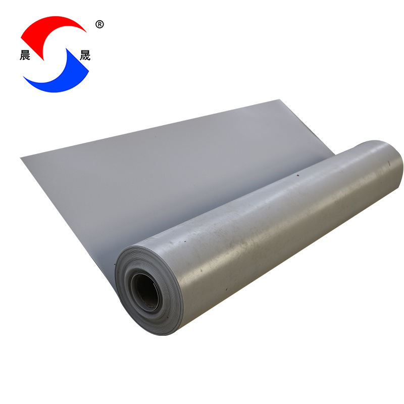 1.2mm 1.5mm 2.0mm White or Grey PVC Roofing PVC Waterproof Membrane for Construction pvc waterproof membrane