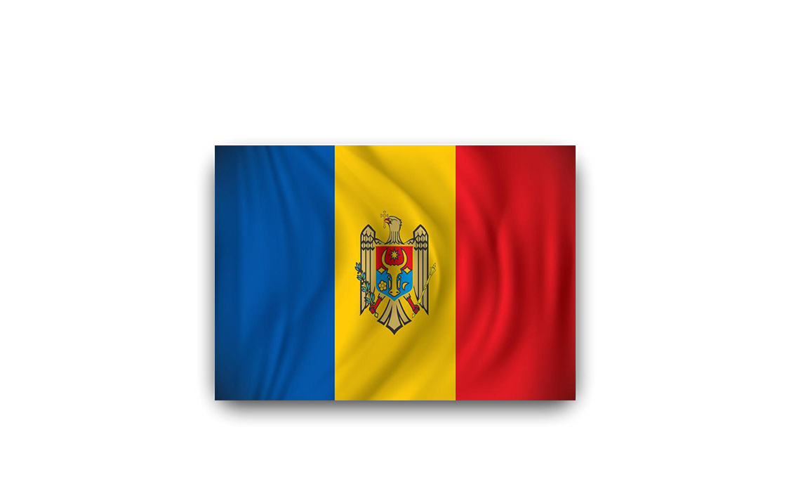 Custom Moldova flags all countries or outdoor use in any size made of digital cotton or polyester with unique logo printing 3x5