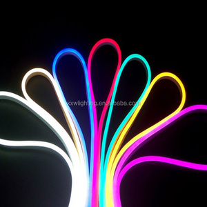 manufacturer wholesale shenzhen silicone cold white LED neon flex waterproof 12V 2.5CM cut length