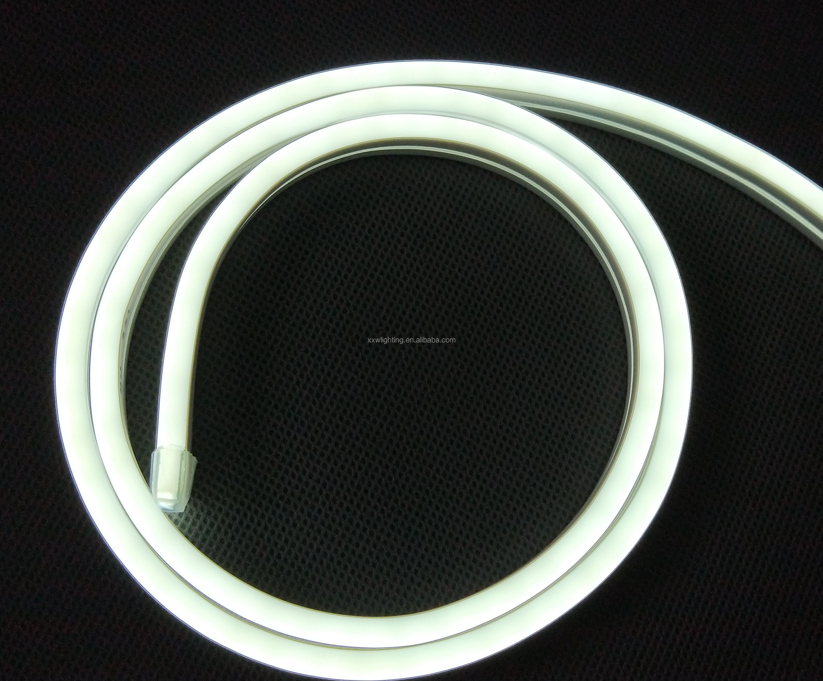 manufacturer wholesale shenzhen silicone cold white LED neon flex waterproof 12V 2.5CM cut length