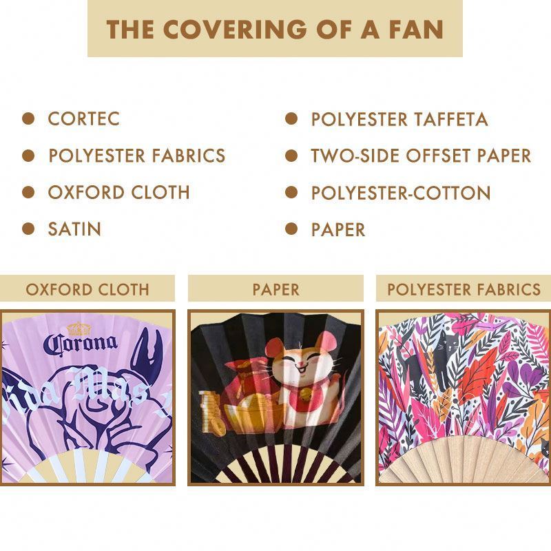 Bamboo Fabric Fan For Stylish Women Kung Fu Bamboo Hand Fan