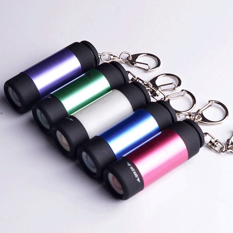 hot sale Mini flashlight led light keychain usb charging Rechargeable led keychain