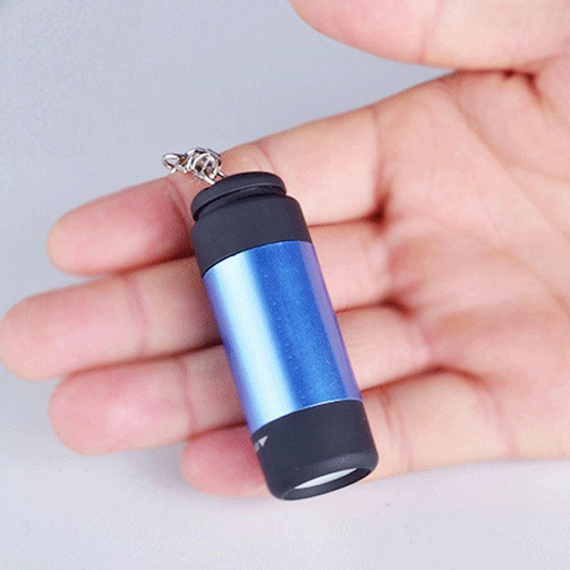 hot sale Mini flashlight led light keychain usb charging Rechargeable led keychain